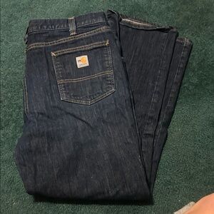 Carhartt Men's Deep Indigo Relaxed Jeans